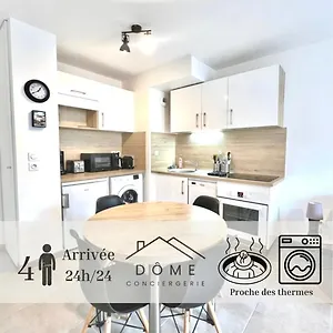 Appartement Très Beau T2 Au Coeur De La Citée Thermale, Châtel-Guyon